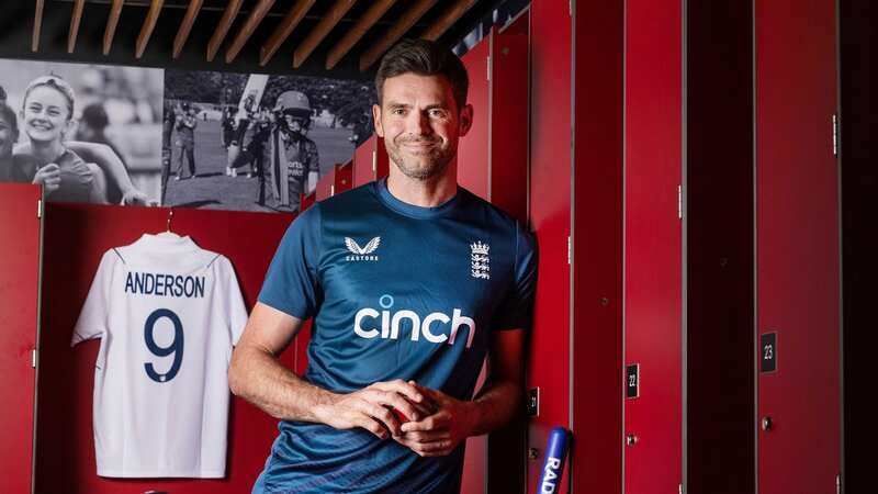 England bowler Jimmy Anderson (Image: Radox)