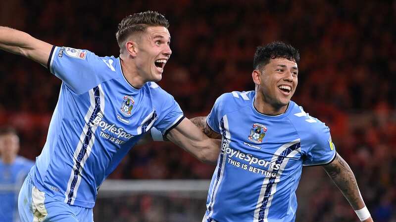 Coventry beat Middlesbrough 1-0 to reach the Championship play-off final
