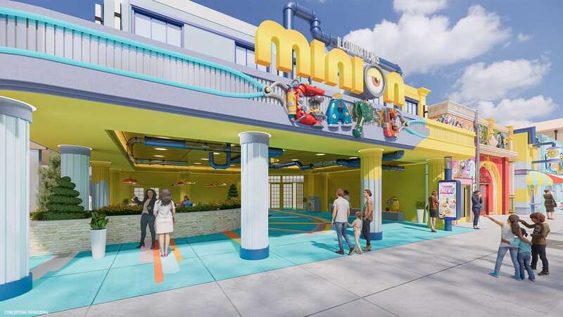 Minions Land opens at Universal Orland Resort this summer (Image: Universal Studios)