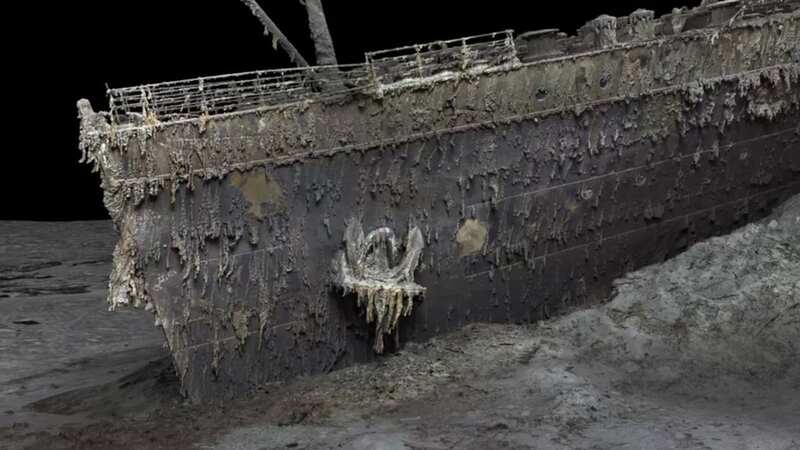 3D images of the Titanic were released (Image: ATLANTIC PRODUCTIONS/MAGELLAN)