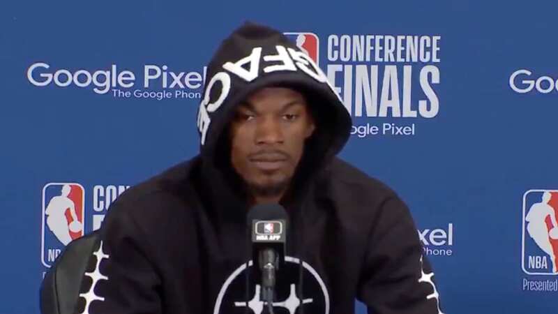Jimmy Butler insisted he was not surprise by what the Miami Heat did to the Boston Celtics (Image: NBA TV)