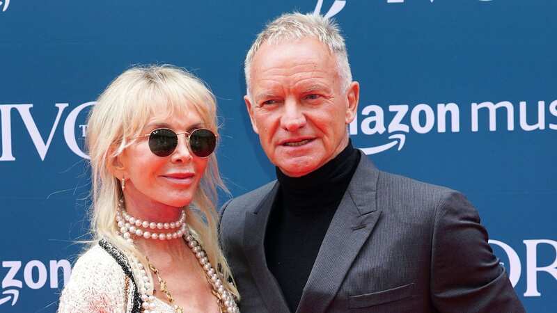 Sting with his wife Trudie Styler (Image: PA)