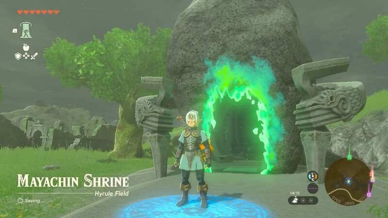 The Mayachin Shrine is easily solved using Link