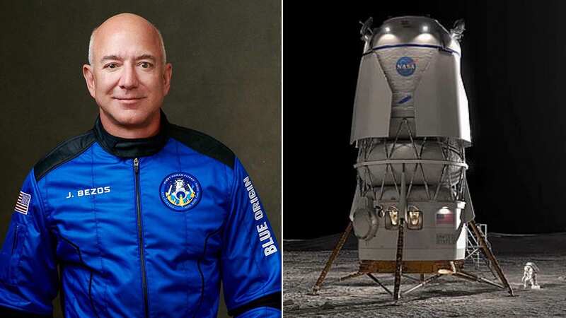 Undated handout photo issued by Blue Origin of Jeff Bezos. (Image: PA)