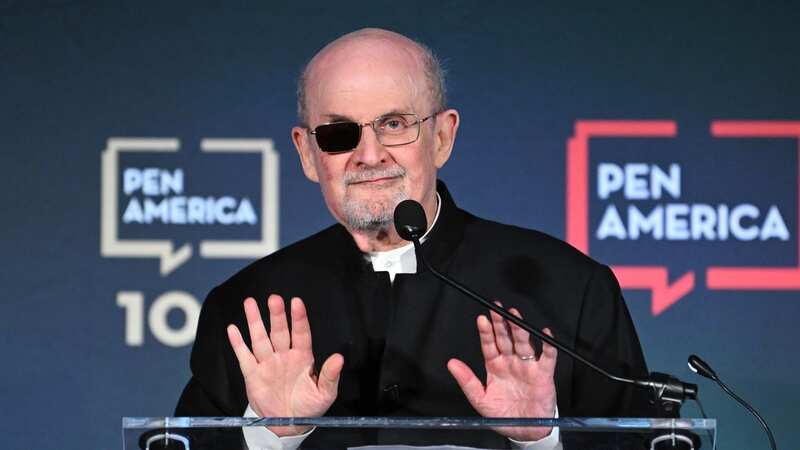 Salman Rushdie in New York this week (Image: Getty Images for PEN America)