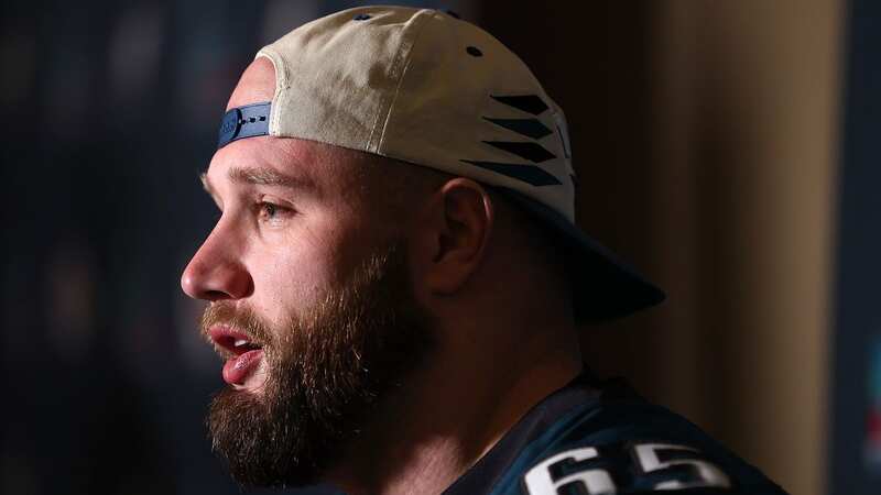Philadelphia Eagles offensive tackle Lane Johnson underwent surgery after Super Bowl LVII (Image: Jevone Moore/Icon Sportswire via Getty Images)