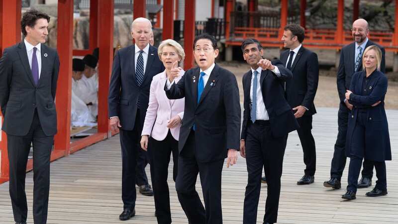 Japanese PM Fumio Kishida is hosting G7 leaders in Hiroshima (Image: Getty Images)