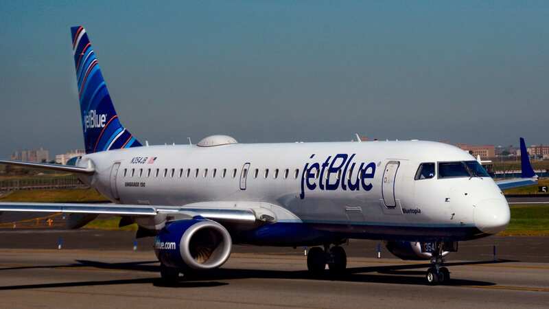 A video of a JetBlue flight attendant