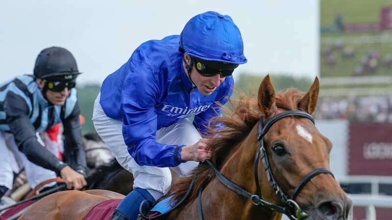 Modern Games and Will Buick won the Al Shaqab Lockinge Stakes after the dramatic incident involving Chindit (Image: RACINGFOTOS.COM)