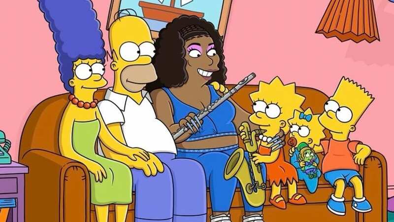 Lizzo is in the season finale of The Simpsons (Image: Fox)