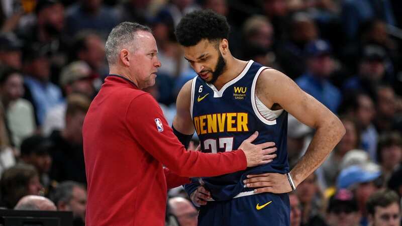 Denver Nuggets head coach Michael Malone reassured Jamal Murray of his place in the team while he was injured (Image: AAron Ontiveroz/The Denver Post via Getty)