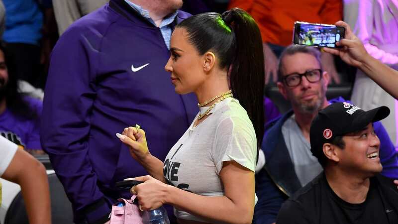 Kim Kardashian has been seen at a few Lakers games in recent weeks
