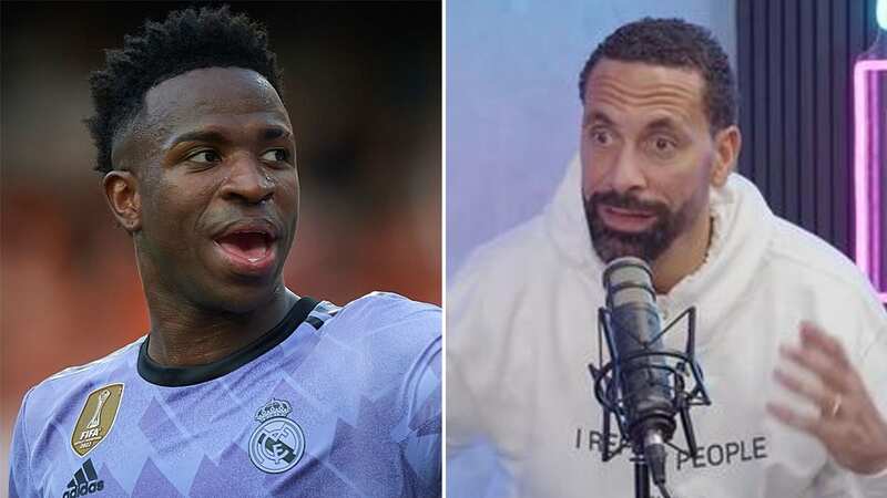 Rio Ferdinand has offered his support to Vinicius Junior (Image: GABRIEL BOUYS/AFP via Getty Images)