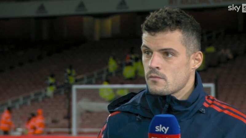 Granit Xhaka is set to leave Arsenal this summer (Image: Getty Images)