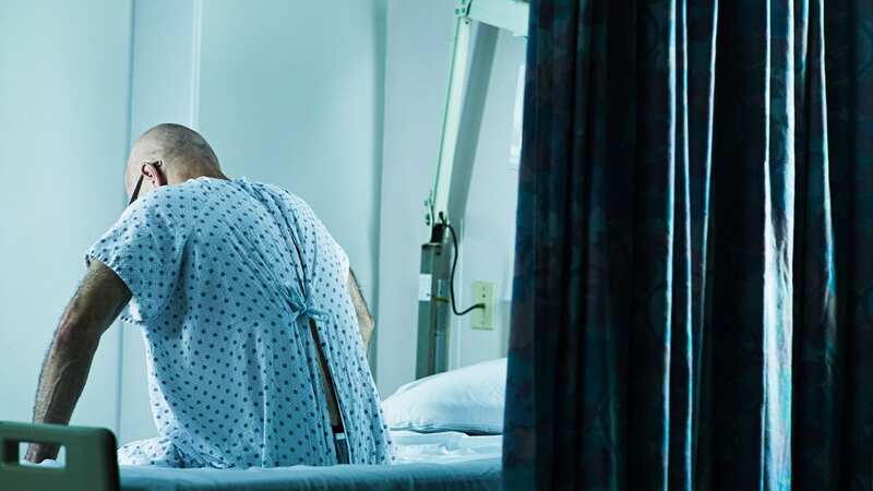 The 50-year-old unnamed German man is in serious condition in hospital (stock image) (Image: Getty Images)