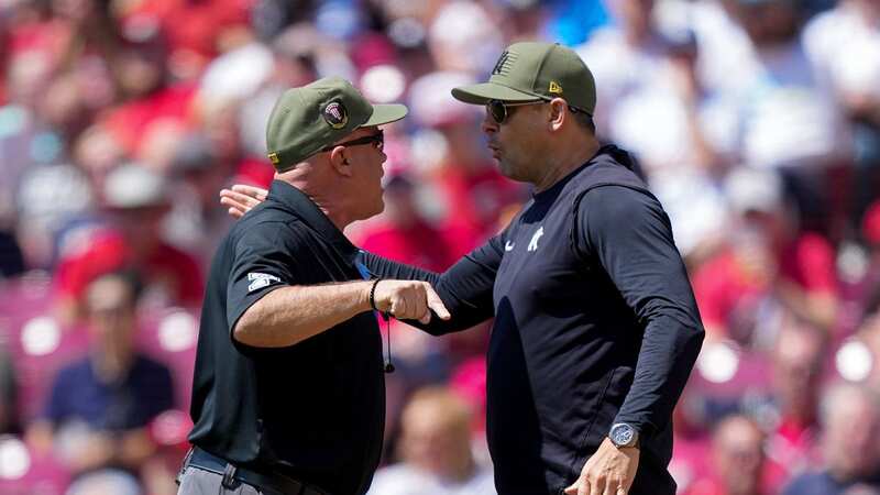 New York Yankees manager Aaron Boones has now been ejected three times already this season (Image: Getty Images)