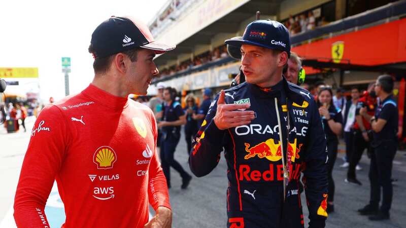 Max Verstappen and Charles Leclerc were title rivals for a while in 2022 (Image: Getty Images)
