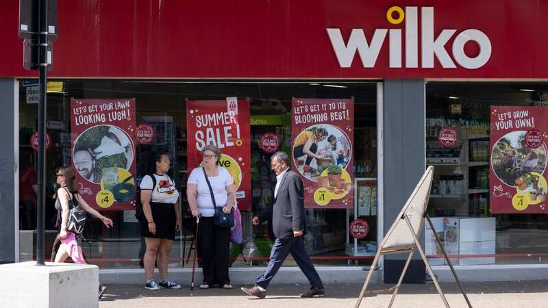 People waiting outside a branch of Wilko in Birmingham (Image: In Pictures via Getty Images)