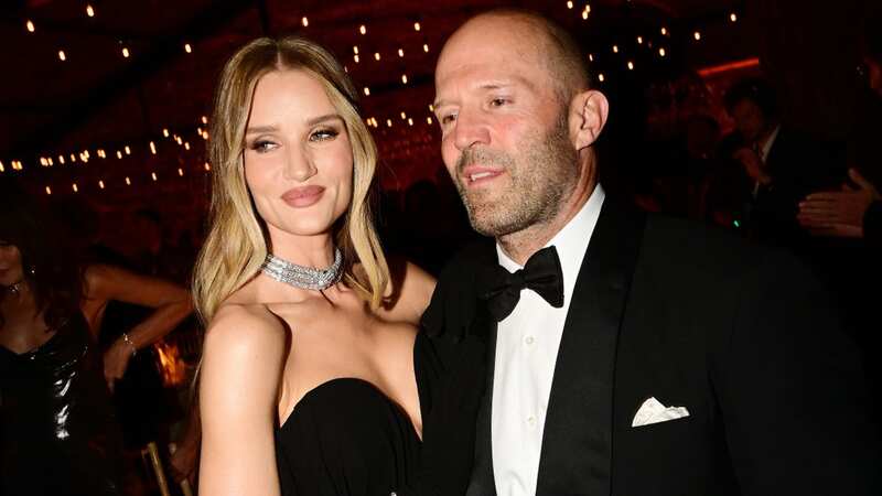 Rosie Huntington-Whiteley and Jason Statham put on a glam display at the Women in Motion Awards at Cannes (Image: Getty Images for Kering)