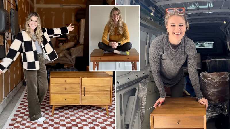 Claire McCann, 27, made $22.5k profit in nine months flipping furniture