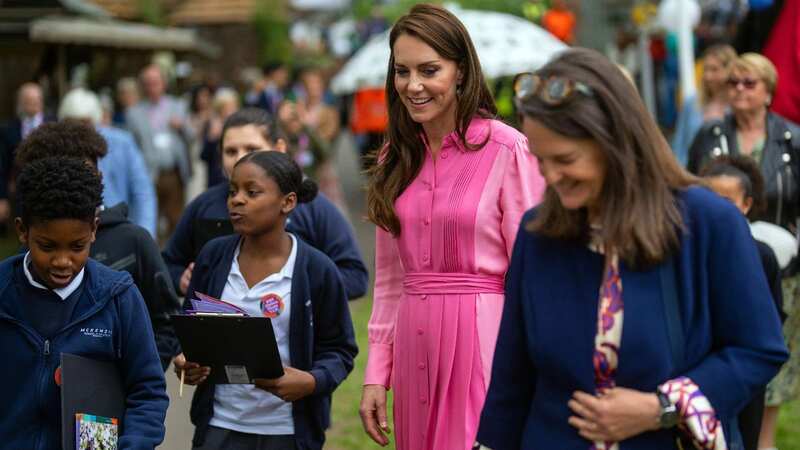 Kate at the Chelsea Flower Show (Image: POOL/AFP via Getty Images)