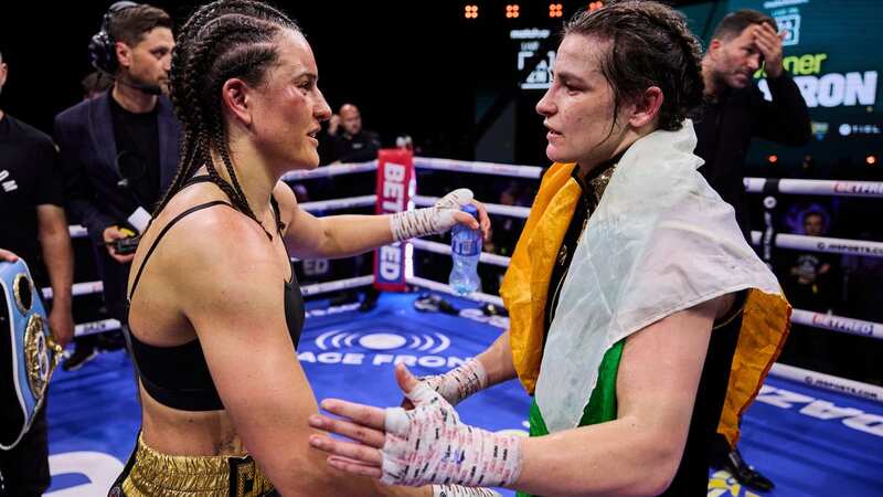 Chantelle Cameron and Katie Taylor fought on Saturday night (Image: Mark Robinson Photography/Matchroom)