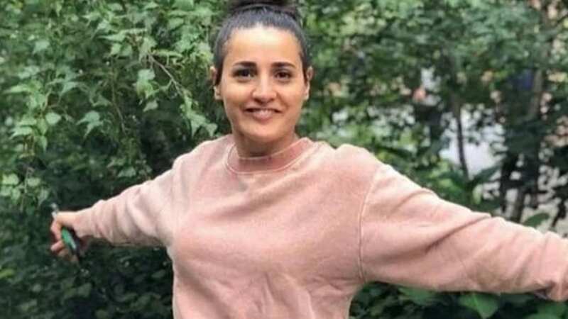 Emine Ozsoy, 35, needed spinal surgery and was left with a large facial wound after the attack (Image: GoFundMe)