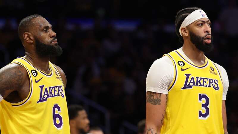 The Lakers could sanction an Anthony Davis trade to help persuade LeBron James to delay retirement (Image: Getty)