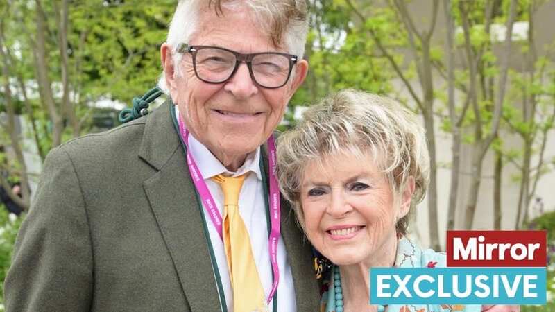 Gloria and Stephen at the flower show (Image: Richard Young/REX/Shutterstock)