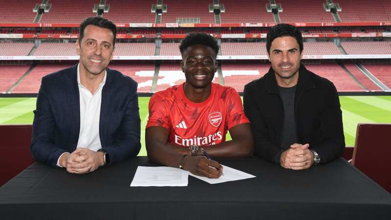 Saka makes Arsenal contract promise as Martinelli shakes off "joke" claim