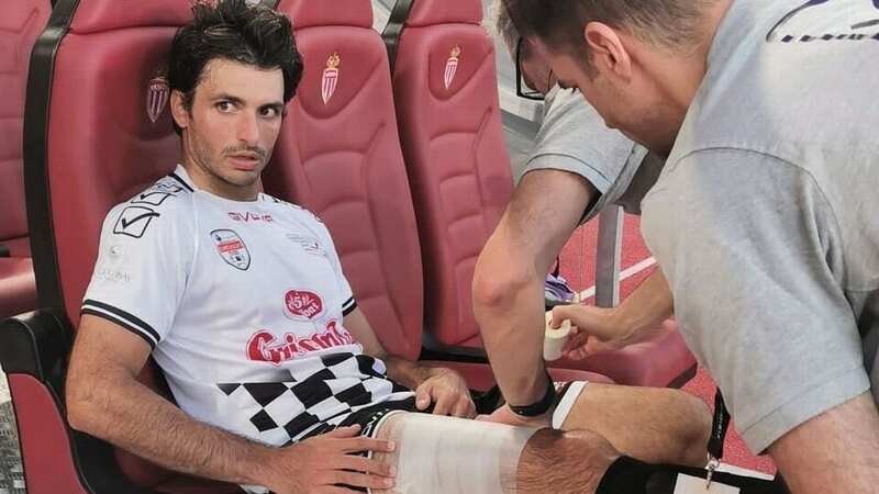 Carlos Sainz offered a positive injury update (Image: Getty Images)