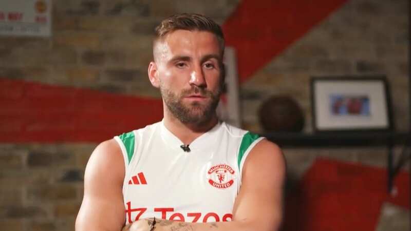 Luke Shaw has been speaking about Manchester United