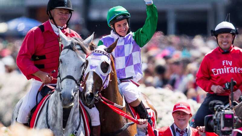 Michelle Payne: the Melbourne Cup winner will retire next year (Image: Rex)