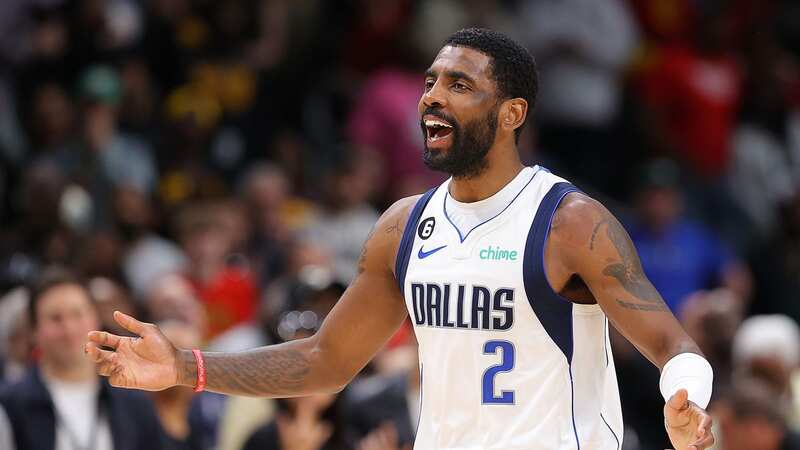 Kyrie Irving has encouraged fans to wait until he has made an announcement regarding his NBA future (Image: AP)