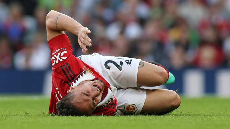 Antony picked up an injury (Image: Getty Images)