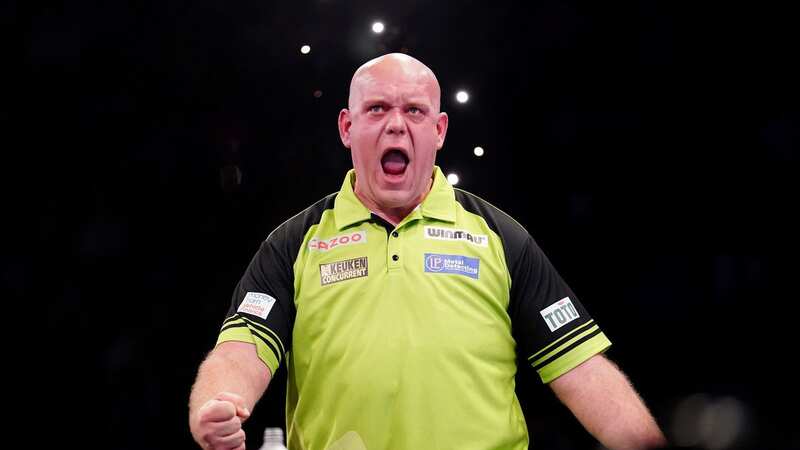 Michael van Gerwen beat Michael Smith in the semis and Gerwyn Price in the final (Image: PA)