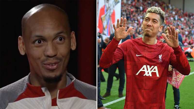 Fabinho has made an admission over Roberto Firmino (Image: Twitter)