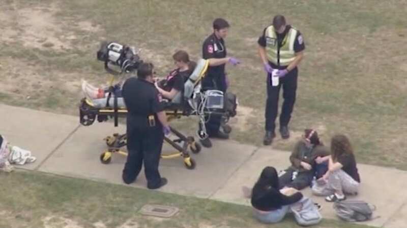 A number of children at the school reported feeling ill (Image: ABC13 KTRK-TV)