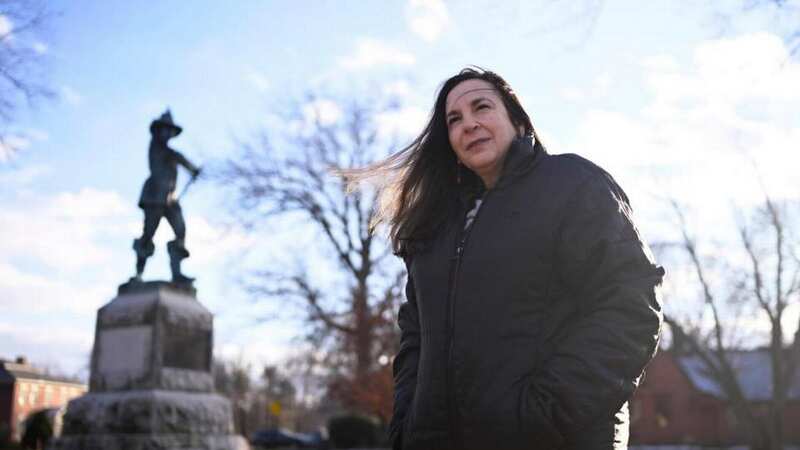 Beth Caruso, author and co-founder of the CT Witch Trial Exoneration Project, which was created to clear the names of the accused (Image: PA/AP/Jessica Hill)