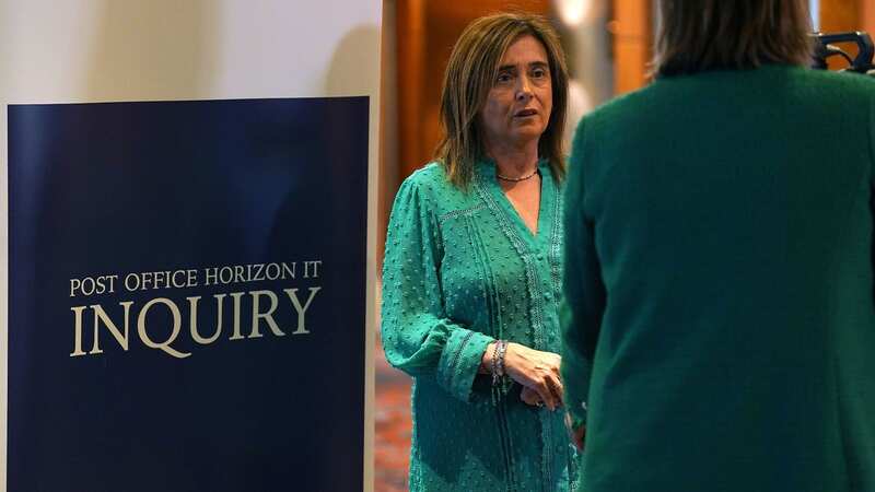 Former Post Office worker Deirdre Connolly at the Clayton Hotel in Belfast for the Post Office Horizon IT inquiry (Image: PA)
