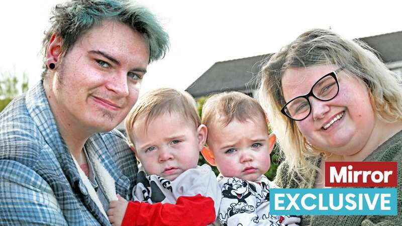 Bronagh Hayes with William and twins Niklaus and Freyja (Image: Photopress Belfast)