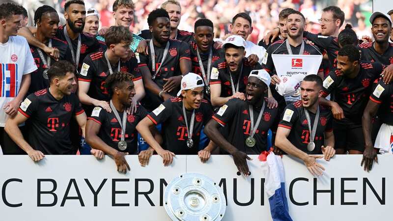 Bayern won the title on a dramatic final day (Image: AP)