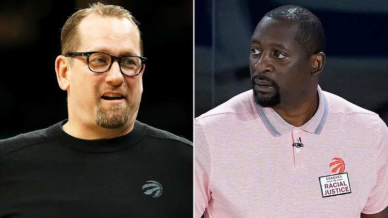 Nick Nurse reportedly withdrawing from the Milwaukee Bucks head-coaching hunt looks to have opened the door to his long-time assistant Adrian Griffin getting the job (Image: Getty Images)
