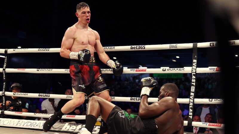 Chris Billam-Smith drops Lawrence Okolie three times in scrappy title win