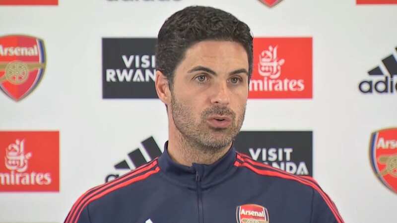 Mikel Arteta has thanked Arsenal fans for their support (Image: Sky Sports)