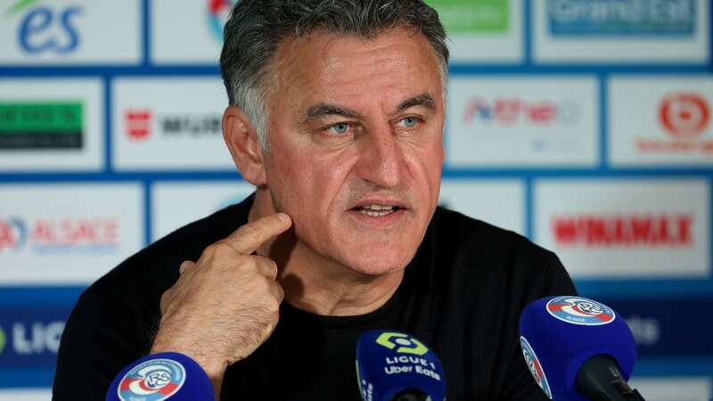 Coach of PSG Christophe Galtier answers to the media