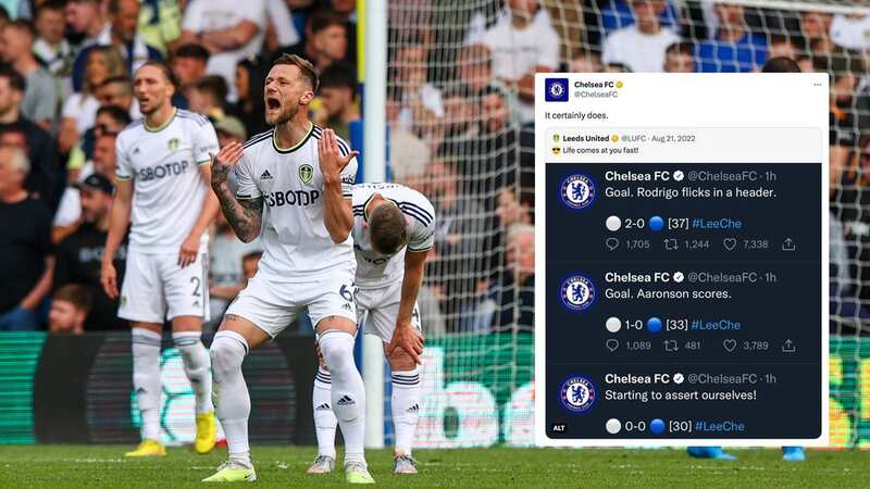 Chelsea pounce with brutal Leeds dig nine months in the making after relegation