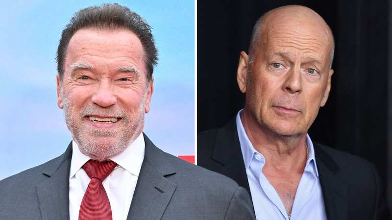 Arnold has spoken about film icon Bruce Willis amid his dementia battle (Image: Image Press Agency/NurPhoto/REX/Shutterstock)