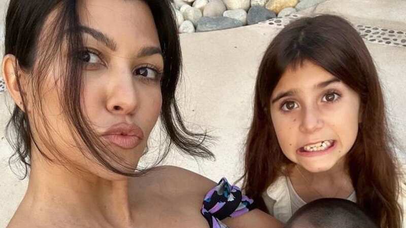 Kourtney Kardashian has been showing off her tour fashion (Image: @kourtneykardash/Instagram)