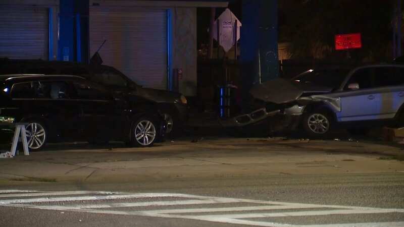 The boy was being driven to hospital when the car crashed (Image: abc Action News)
